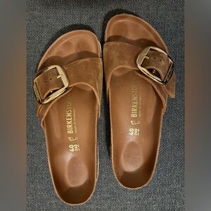 Birkenstock Madrid Big Buckle Cognac S40